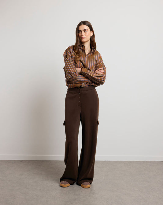 Broek Miller | Donkerbruin