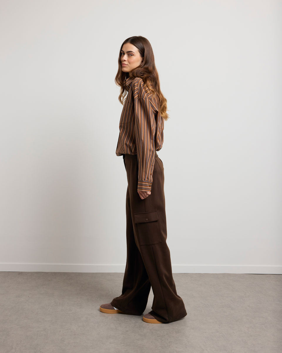 Broek Miller | Donkerbruin