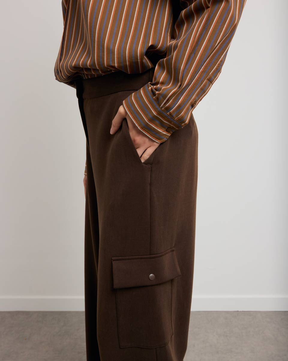 Broek Miller | Donkerbruin