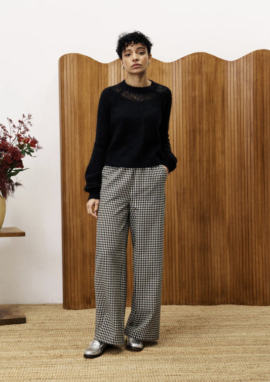 Pull Pivoine | Zwart