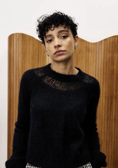 Pull Pivoine | Zwart