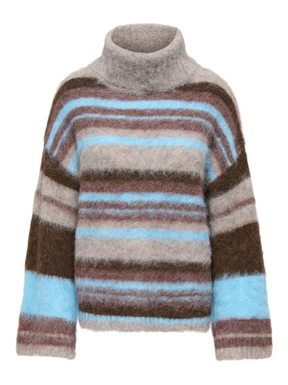 Trui Peril Rollneck | Multi Blauw