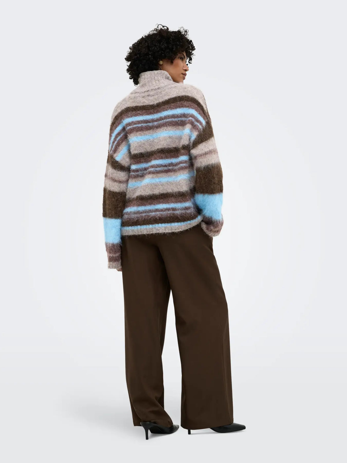 Trui Peril Rollneck | Multi Blauw