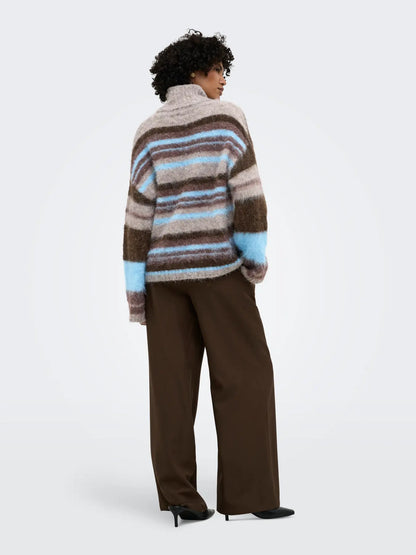 Trui Peril Rollneck | Multi Blauw
