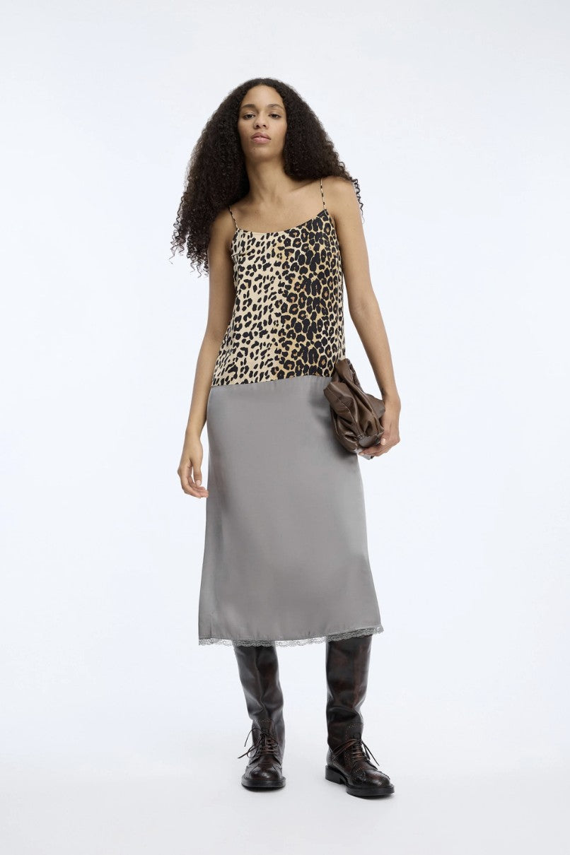 Slipdress Varika | Grijs