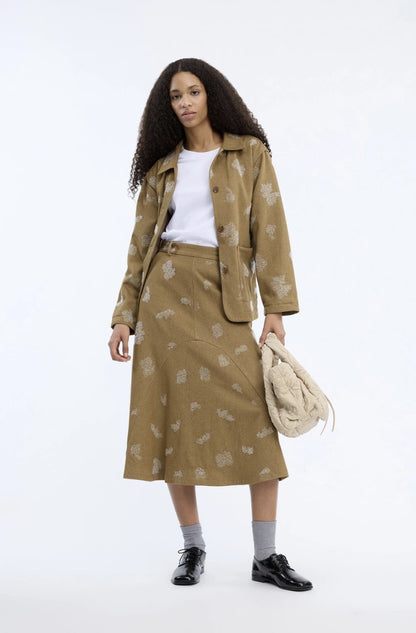 Jeansrok Villager | Oker