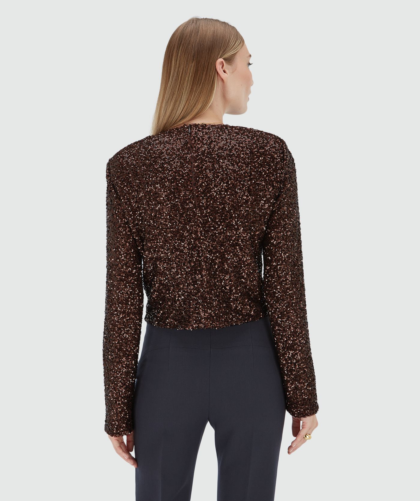 Top Vivanna | Donkerbruin