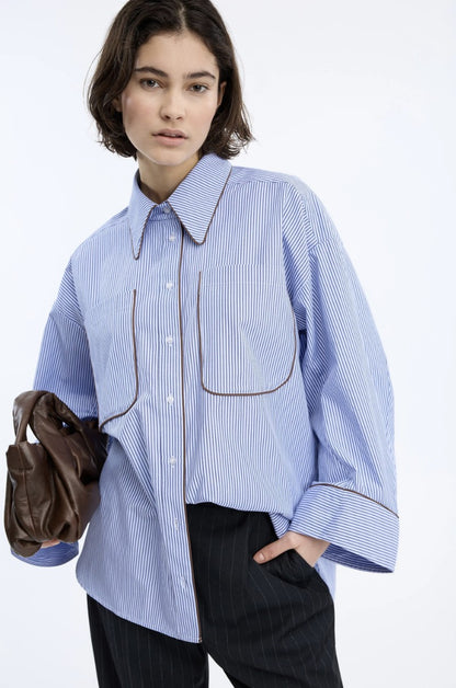 Blouse Voyage | Blauw
