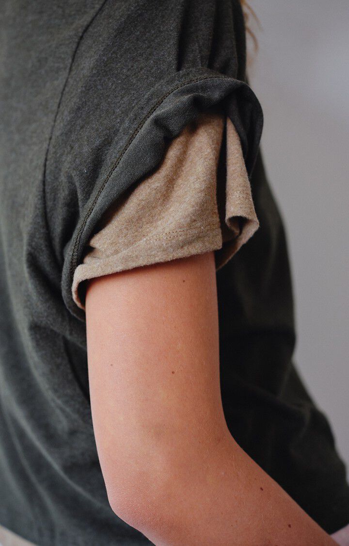 T-shirt Ypawood | Donkergroen